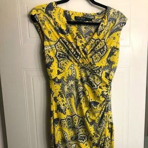 SOLD - Ralph Lauren Faux Wrap Dress